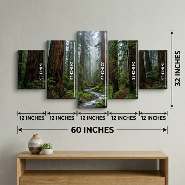 Five Panels Arts